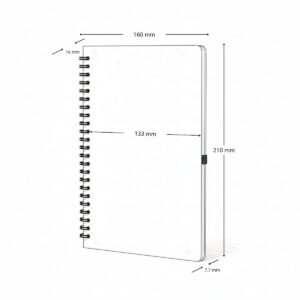 Cuaderno a5 yellowstone 4 Cuaderno a5 yellowstone personalizable, vista 2