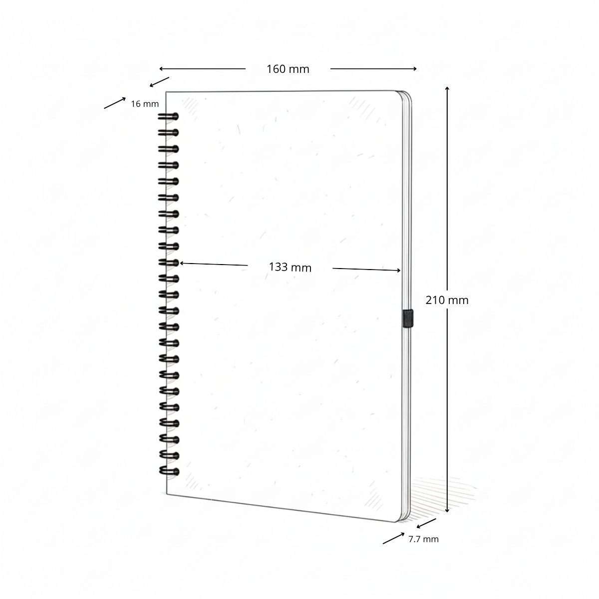 Cuaderno a5 yellowstone 2 Cuaderno a5 yellowstone personalizable, vista 2