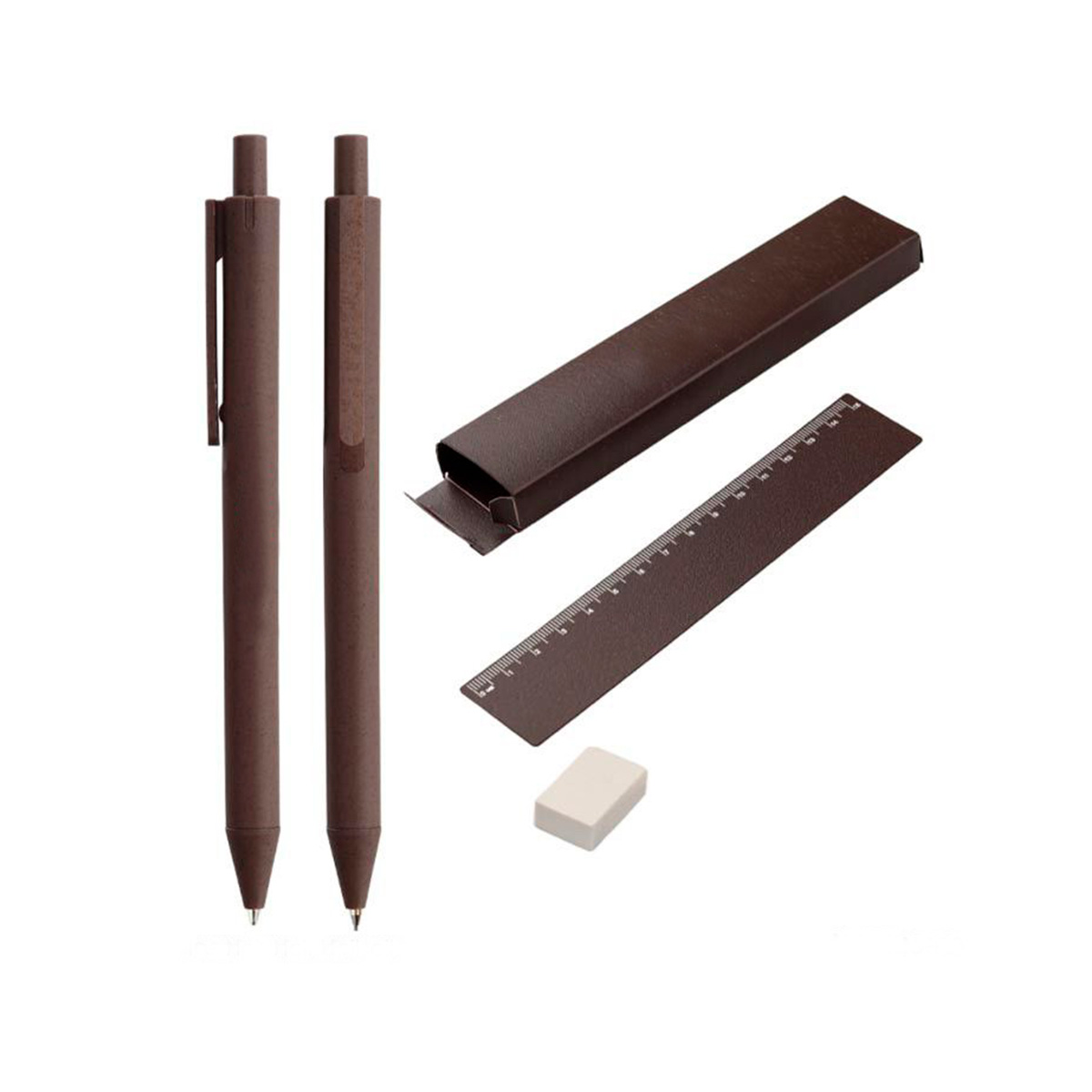 Set minas gerais: bolígrafo, regla, goma de borrar y caja 4 Set minas gerais: bolígrafo, regla, goma de borrar y caja - Imagen 4