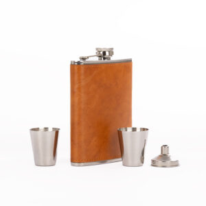 Set petaca + vasitos oxford 9 Set petaca + vasitos oxford personalizable, vista 2