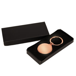 Llavero redondo encobrizado Copper personalizable, vista 3