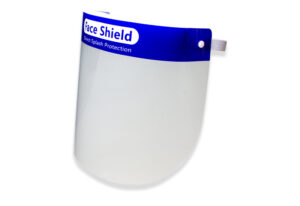Face shield - escudo facial 10 unidades personalizable, vista 8