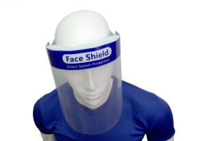 Face shield - escudo facial 10 unidades personalizable, vista 4