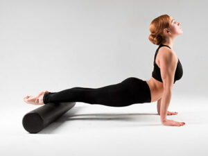 rodillo liso de yoga pilates dpp 65