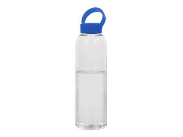botella plastica bos 521 azul traslucido