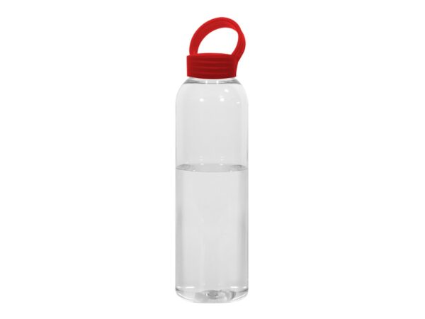 botella plastica bos 521 rojo traslucido