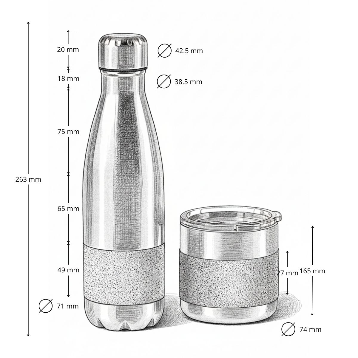 Set nara: botella y mug eco 14 Set nara: botella y mug eco - Imagen 14