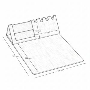 Mousepad plegable madrid personalizable, vista 8
