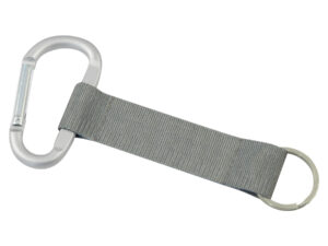 Llavero-Lanyard Mosquetón 65 A16gris 24