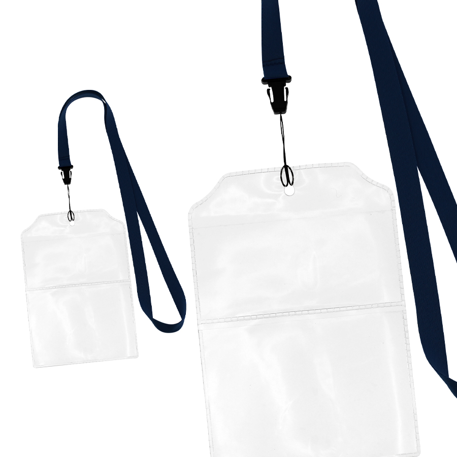 Lanyard con porta credencial 8 Lanyard con porta credencial personalizable, vista 8