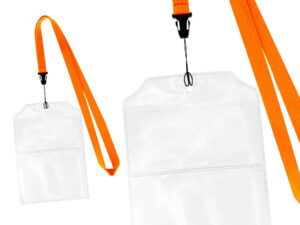Lanyard con porta credencial 12 Lanyard con porta credencial personalizable, vista 4