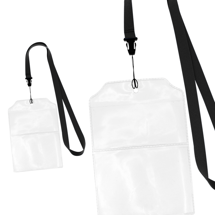 Lanyard con porta credencial 7 Lanyard con porta credencial personalizable, vista 7
