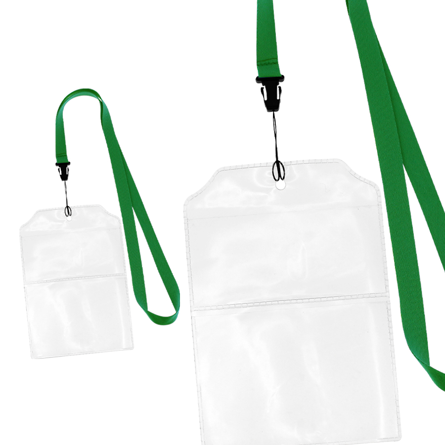 Lanyard con porta credencial 6 Lanyard con porta credencial personalizable, vista 6