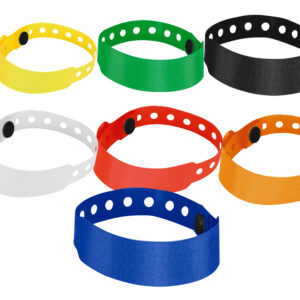 Pulsera plastica personalizable