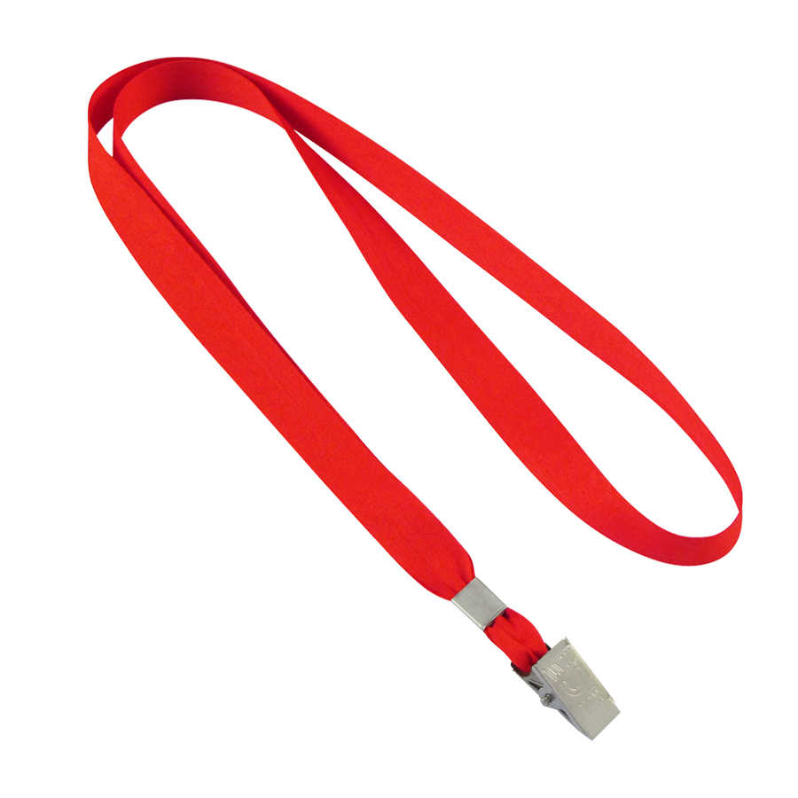 Lanyard con clip portacredencial 5 Lanyard con clip portacredencial personalizable, vista 5