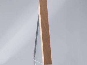 Trofeo Galvano de Madera y Cristal Triangle 18 A64 0000 5 2