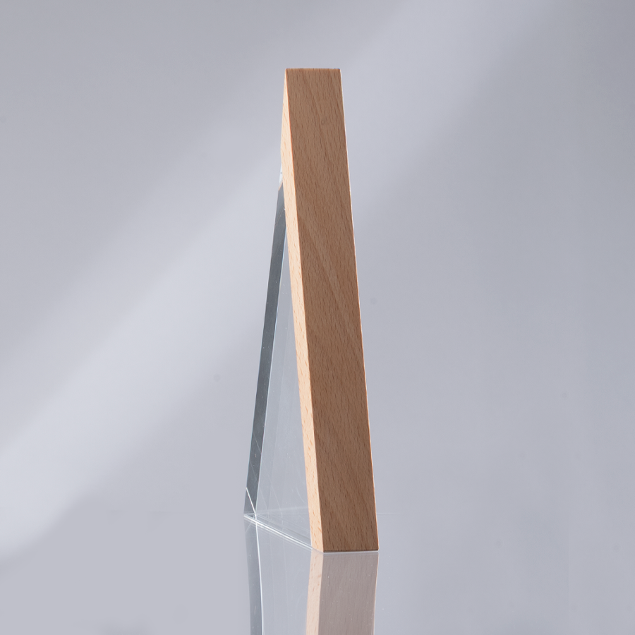 Trofeo Galvano de Madera y Cristal Triangle 9 Trofeo Galvano de Madera y Cristal Triangle - Imagen 9