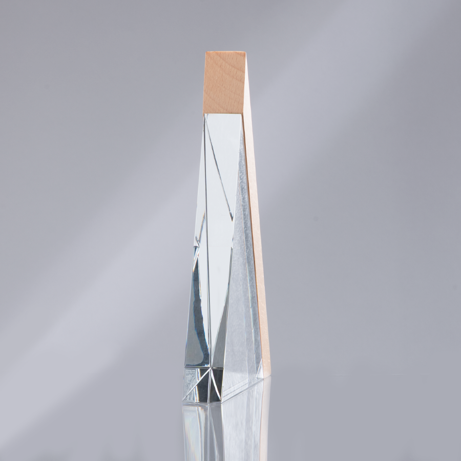 Trofeo Galvano de Madera y Cristal Triangle 10 Trofeo Galvano de Madera y Cristal Triangle - Imagen 10