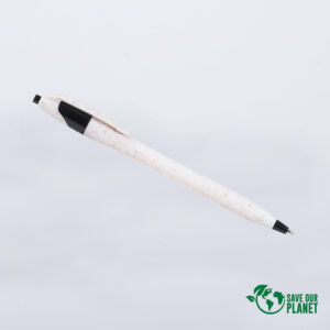 Bol&iacute;grafo de Fibra de Trigo Element con tinta azul personalizable, vista 3