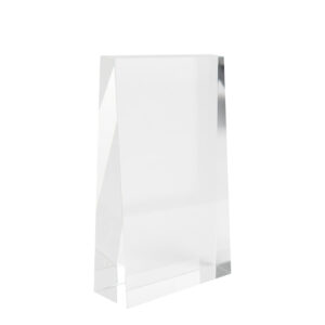 Trofeo galvano de cristal personalizable