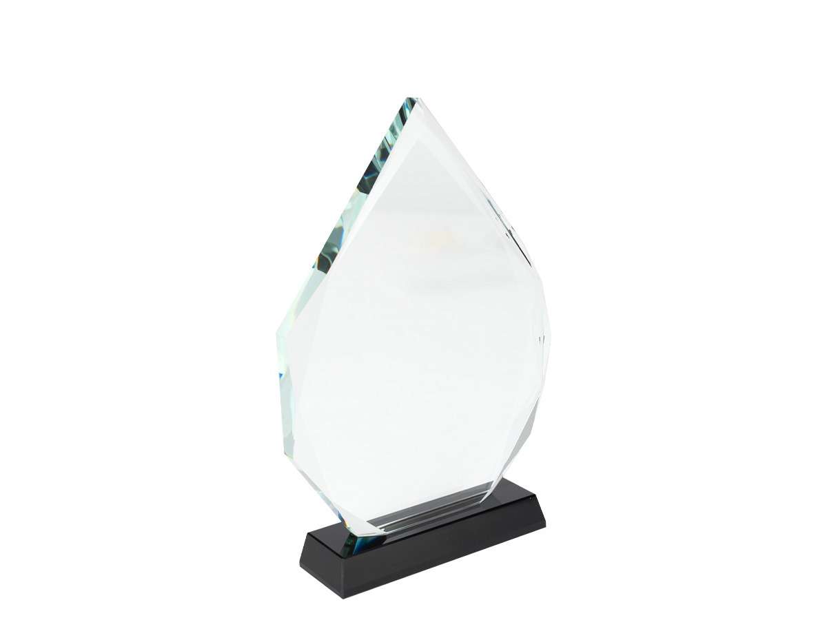 Trofeo galvano de cristal gota 2 Trofeo galvano de cristal gota - Imagen 2