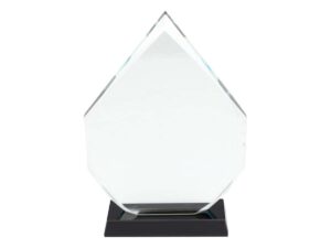 Trofeo galvano de cristal gota 7 A75 08 02 1