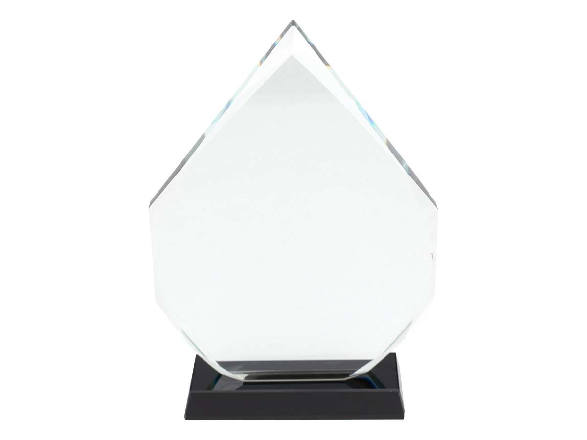 Trofeo galvano de cristal gota 3 Trofeo galvano de cristal gota - Imagen 3