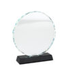 Trofeo galvano de cristal prisma 11 A76 08 01 1