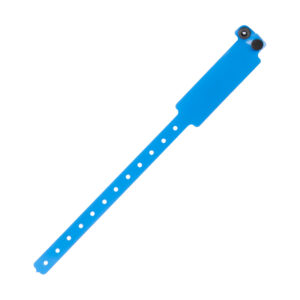 Pulsera plastica PVC personalizable, vista 2