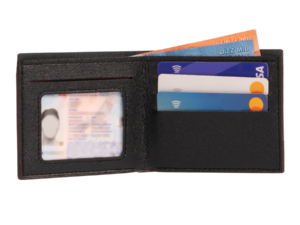 Billetera Económica De Eco-Cuero Denver 9 B103 4 2