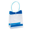 Bolsa de pvc clear 20 B20azul