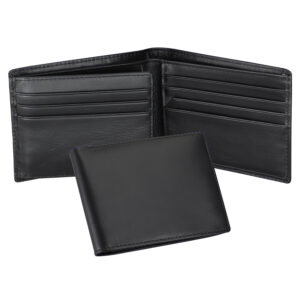 Billetera de cuero deluxe personalizable