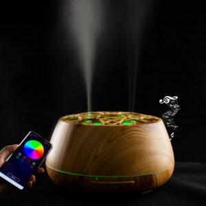 Difusor de aroma con música personalizable
