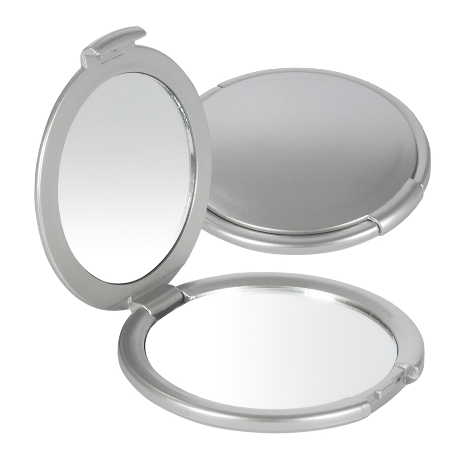 Espejo plateado doble 1 Espejo plateado doble personalizable