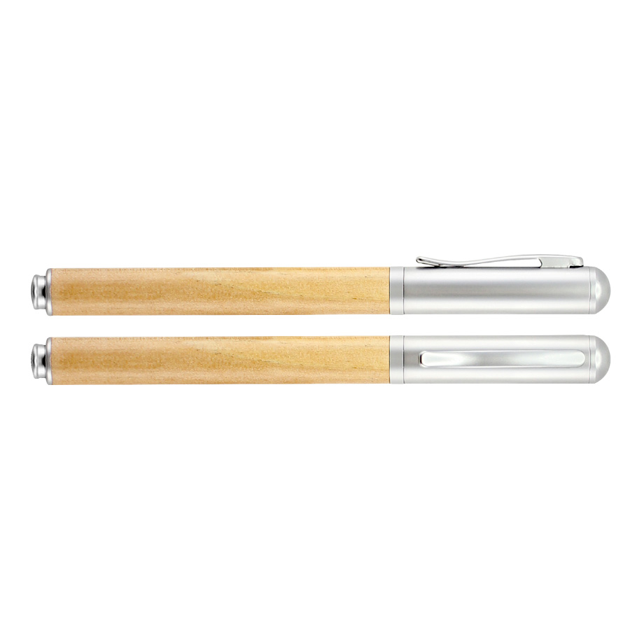 Boligrafo roller bamboo 2 Boligrafo roller bamboo - Imagen 2
