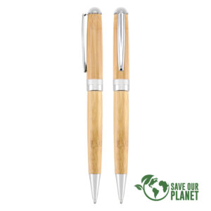 Bolígrafo bamboo personalizable