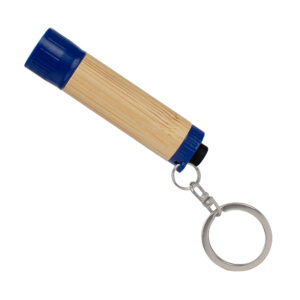 Llavero Linterna Bamboo 13 Llavero-linterna LED cuerpo bamboo personalizable, vista 4