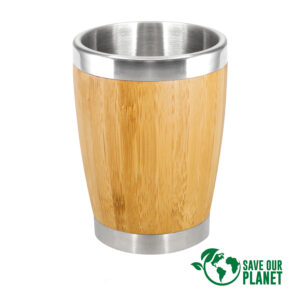 Vaso de bamboo 350cc personalizable