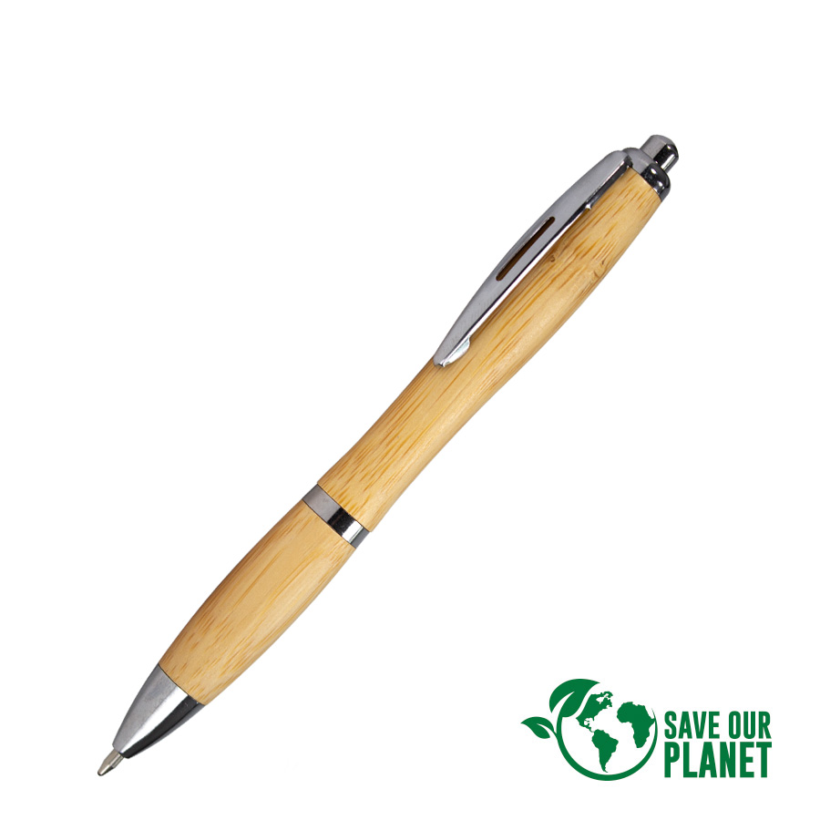 Bolígrafo ecológico de bamboo wind 3 Bolígrafo ecológico de bamboo wind - Imagen 3