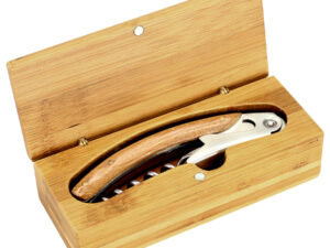 Descorchador bamb&uacute; ecol&oacute;gico personalizable, vista 4
