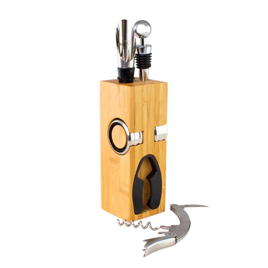 Set de vino rectangular 4 Set de vino rectangular personalizable, vista 4