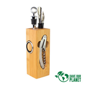 Set de vino rectangular personalizable