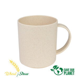 Mug de caña de trigo 350cc personalizable