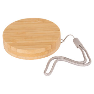 Connect multicargador 6 en 1 de bamboo y trigo. personalizable, vista 4