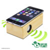 Parlante inducción de bamboo 13 Parlante inducción de bamboo personalizable