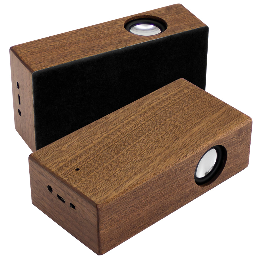 Parlante Grande Inducción Madera Nogal 4 Parlante Grande Inducción Madera Nogal - Imagen 4