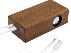 Parlante Grande Inducción Madera Nogal 11 B92 05 2