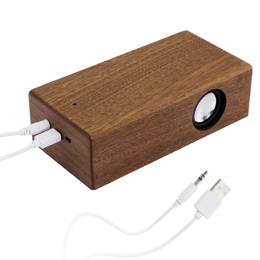 Parlante Grande Inducción Madera Nogal 5 Parlante Grande Inducción Madera Nogal - Imagen 5