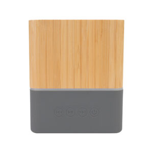 Parlante altavoz grande de bamboo great personalizable, vista 3