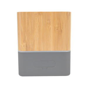 Parlante altavoz grande de bamboo great personalizable, vista 4